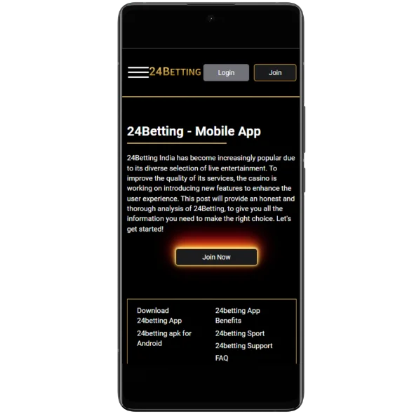 24Betting Mobile App India