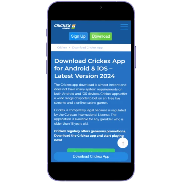 Download Crickex Android iOS