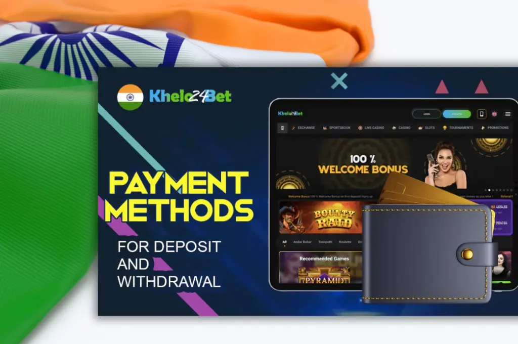 Khelo24Bet - Deposit and Withdrawal